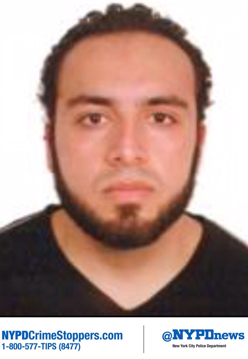 WANTED: Ahmad Khan Rahami, 28, in connection to the Chelsea explosion. Call #800577TIPS with any information.