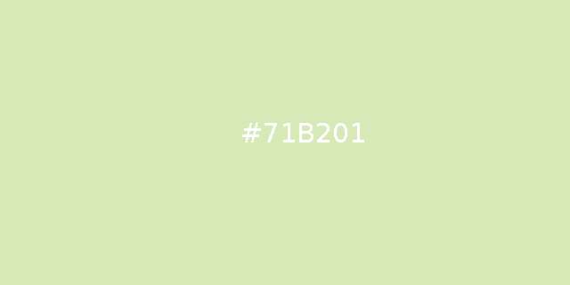 MilchBot's tweet photo. #71B201
15 Uhr, #RandomColorTime https://t.co/NT0aR7d4QE