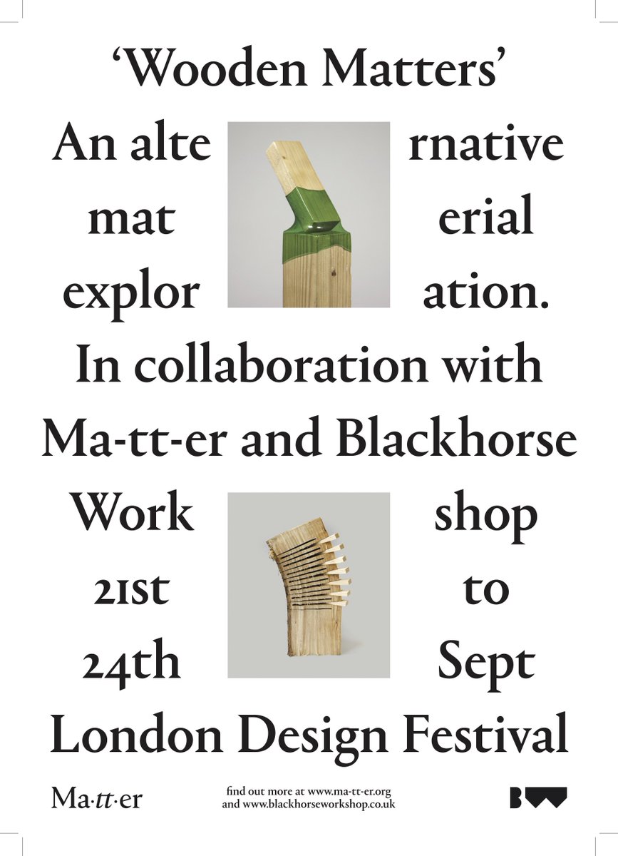 We're almost sold out Wooden Matters make sure you get your hands on tickets bit.ly/2cKmTUB