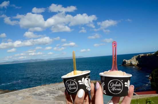 Gelato_Mania's tweet photo. Some of our beloved clients enjoying their scoop of #gelato at #Hermanus this weekend!  
Send us your photo's! https://t.co/zfrndRNHCg