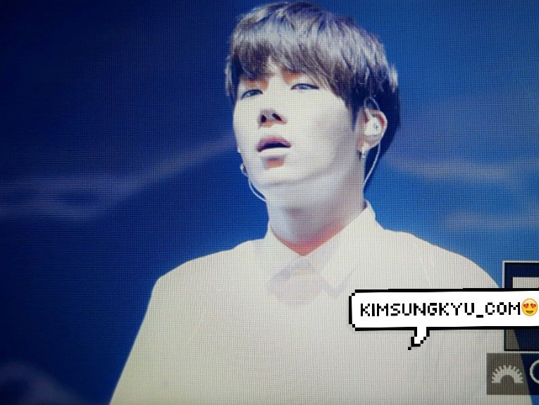 160919 #INFINITE_ONLY #태풍_The_Eye #성규 우로빠 분위기 갑 잘생김 갑😍 화이팅화이팅!!