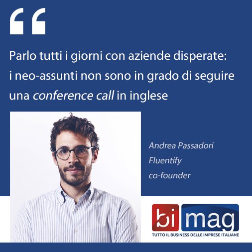 BIwebMag's tweet photo. Passadori (#Fluentify): lauree con lode ma la conference call è un miraggio https://t.co/5qOlF6bOfX https://t.co/aZGtINtHEZ