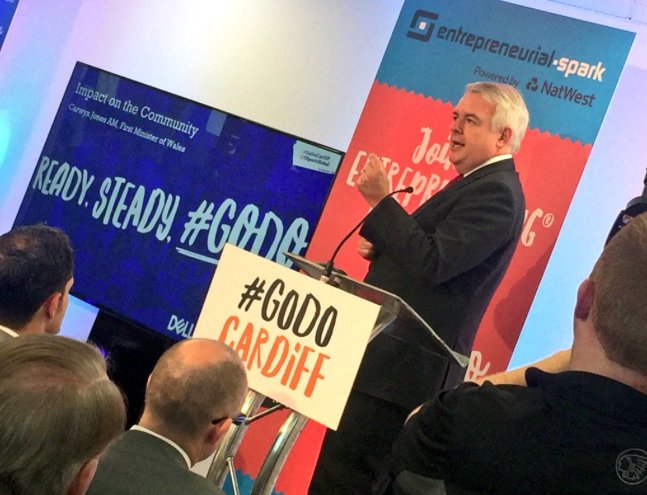 We've landed in Wales as the #GoDoCardiff Hatchery is formally opened by @fmwales entrepreneurial-spark.com/entrepreneuria…
