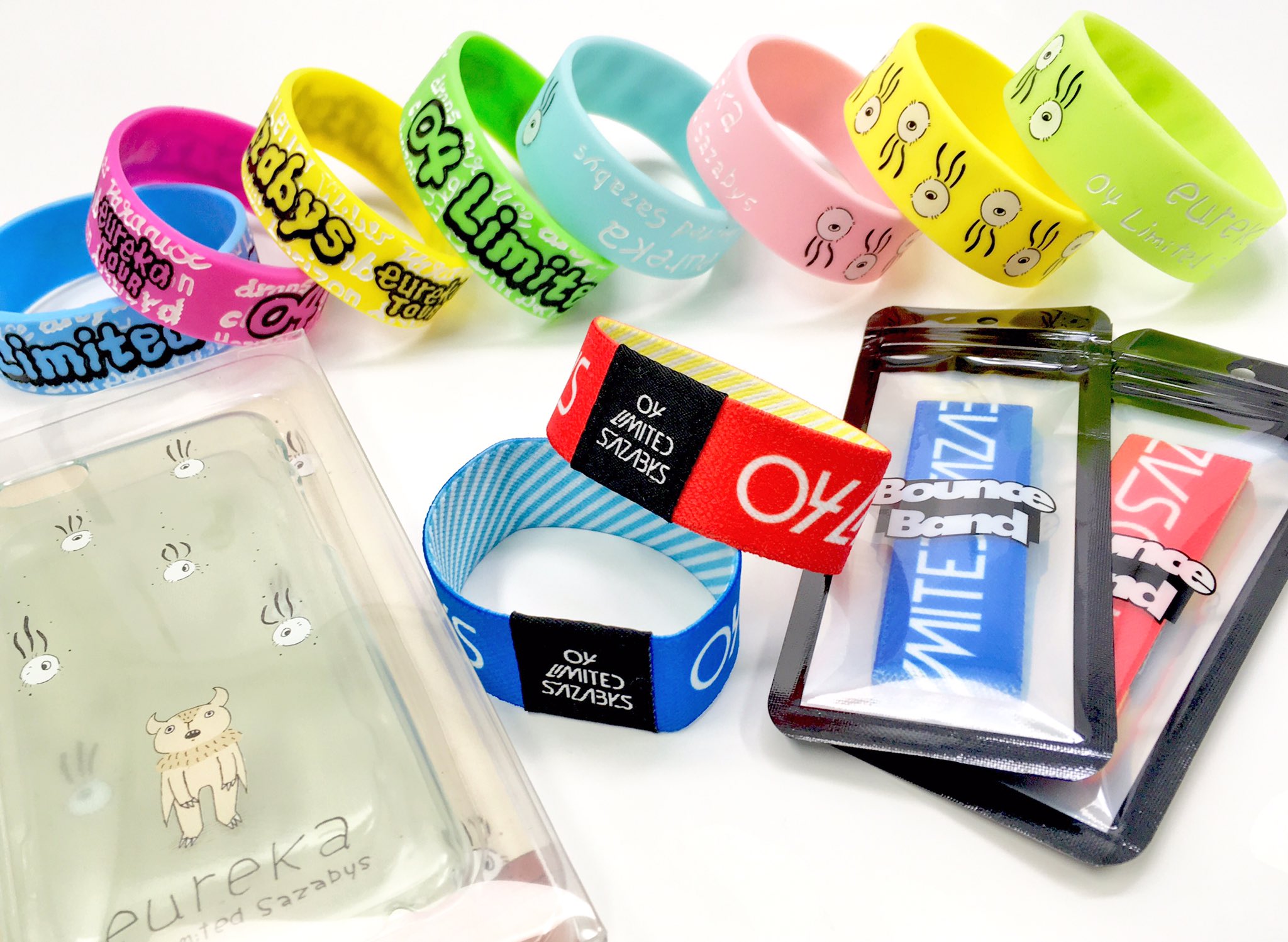 04 禁止できる Limited Sazabys eureka ラバーバンド