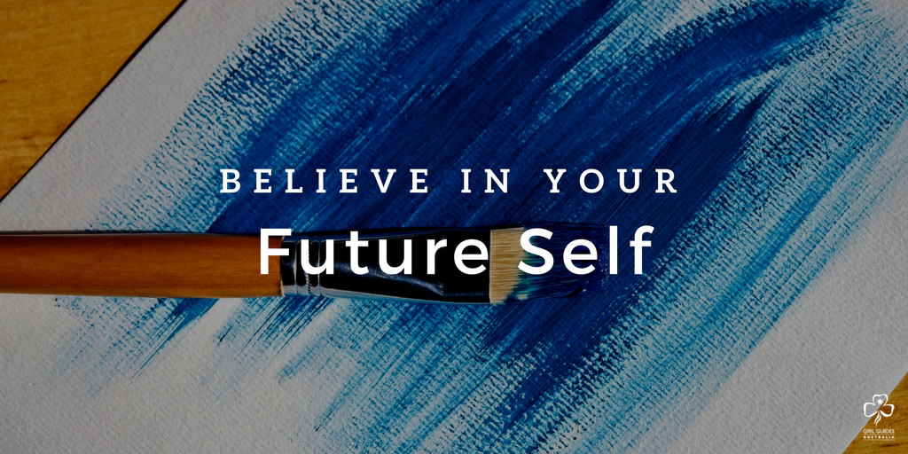girlguidesaust's tweet photo. Believe in your future self. #GirlGuidesGoPlaces #TeamGirl https://t.co/2qRaXFAXBK