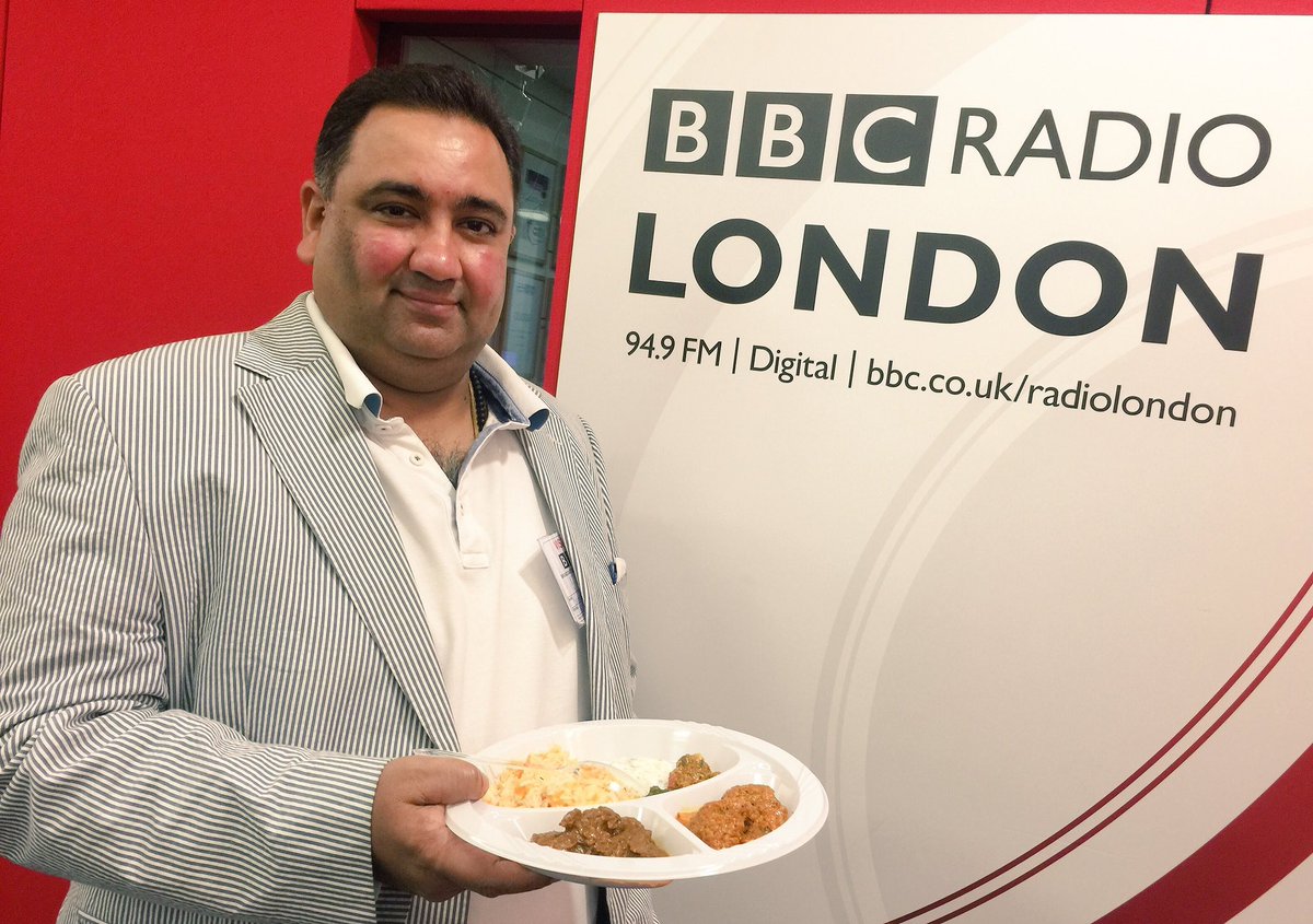 sameerberry's tweet image. Radio interview with @GabyRoslin on Sunday
