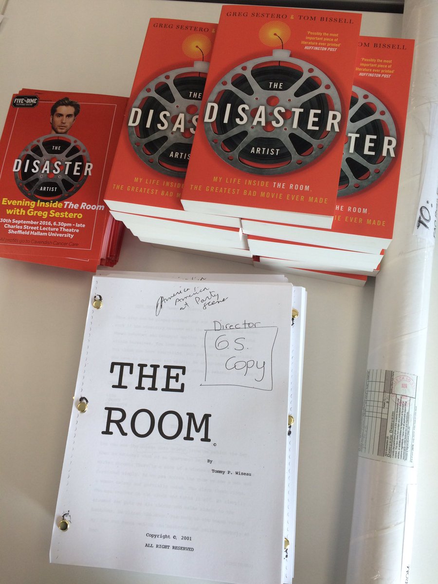 fiveanddimeps's tweet photo. OH HAI MARK! @gregsestero will be selling/signing books, scripts and posters at our event! https://t.co/5PLYPhRAYf https://t.co/LMospz2rbj