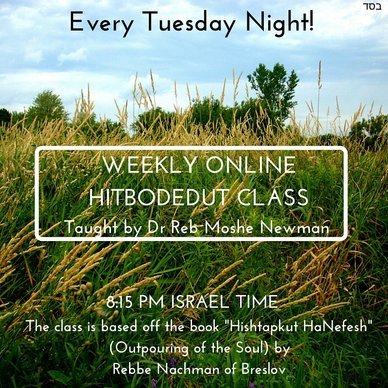 Daven4UIsrael's tweet photo. Join us for our class tomorrow night on Facebook Live! #breslov #hitbodedut class #daven4u  https://t.co/DA6Ggb2Ry5 https://t.co/FfQuvgcyya