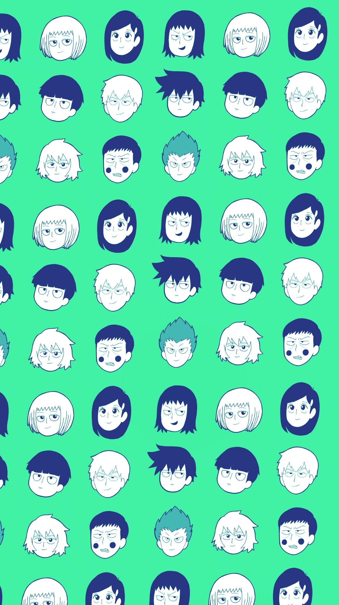 五色 モブサイコの壁紙作った T Co Lnqq0s5oc2 Twitter