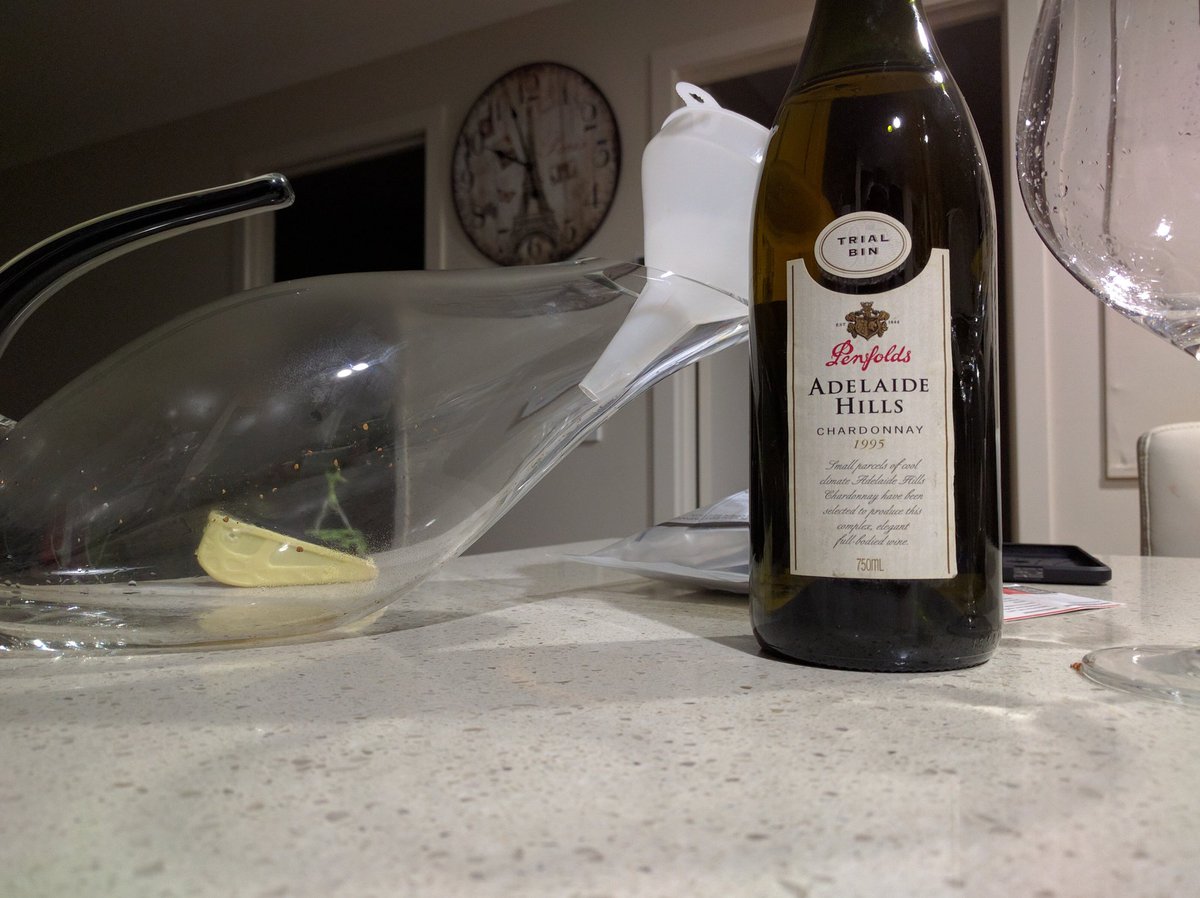 5841968Swin's tweet photo. @penfolds @TreasuryWine @AdelaideHillsGo #TrialBin #Chardonnay #1995 @SG_WineVault @RealWineGuru @BibendumAU https://t.co/b3p8HewzP7