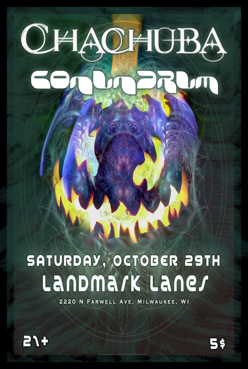 Extra #Spooky #halloween2016 show at <a href="/landmarklanes/">Landmark Lanes</a> with our pals <a href="/_Chachuba_/">Chachuba</a>  on 10/29! Join us