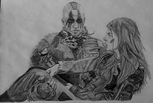 Pileorface's tweet photo. ⚠Derniere chance pour participé au #concours de #The100 pour tenté de gagné un dessin au choix Follow @lbtleart ⚠️ 

#Lexa #Lincoln #octovia https://t.co/b7ybowU6Mz