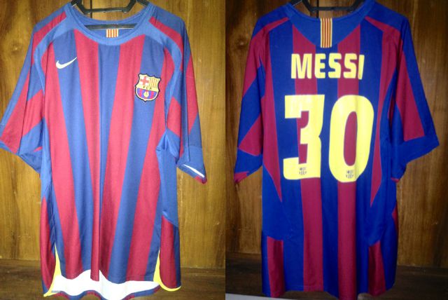 <a href="/jersey_hope/">Jersey Hope</a> #276# jersey4sale Barcelona Home 05/06•XL•Mint•450k•polyHK CP:0818725064 thx.