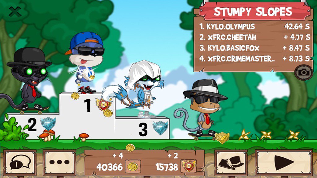 Syimisyimaro_'s tweet image. Want to catch an L? #funrun2 #Cheetah #basicfox #CrimeMasterGoGo