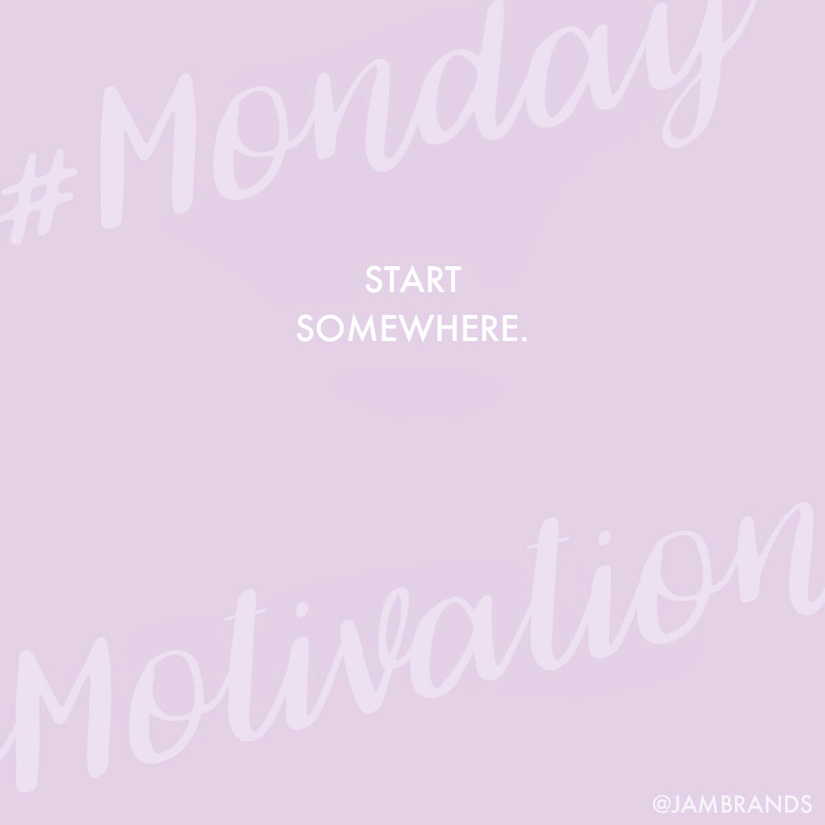 The best way to achieve your goals... is to begin. #MondayMotivation #StartSomewhere