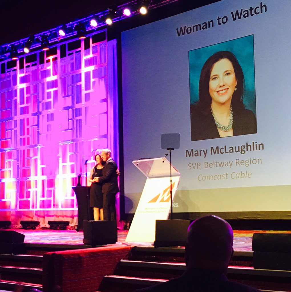 Congratulations <a href="/marymclaughli10/">Mary McLaughlin (she/hers)</a>. Thank you for everything you do for <a href="/ComcastWomen/">We Moved ⏩ @Comcast</a>. Well deserved! #2016WLC