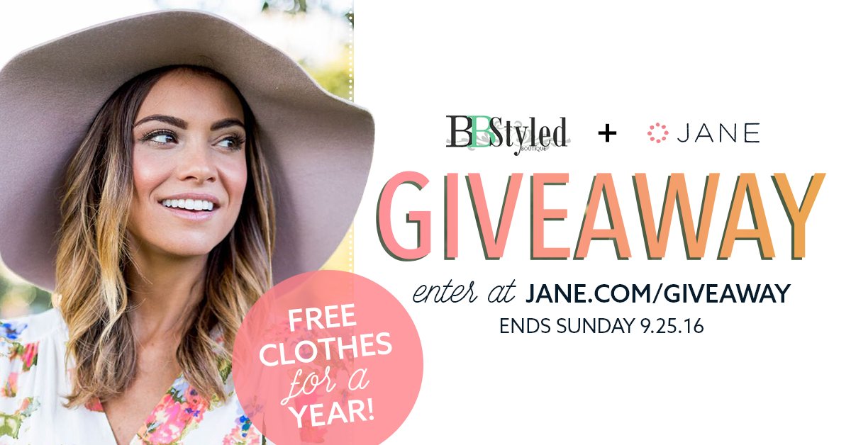 janedeals's tweet image. This week’s #giveaway: free clothes for A YEAR from BB Styled. #DreamComeTrue &amp;gt; ENTER NOW: vryjn.it/bbstyled-tw