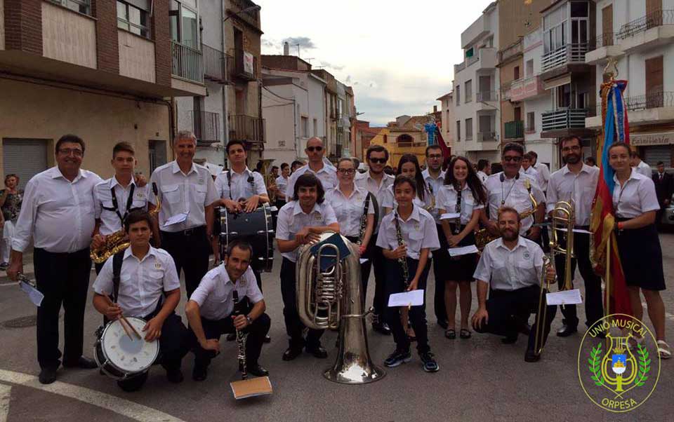 BandaOrpesa's tweet photo. Dissabte passat vam participar a la Trobada de Bandes de la Plana Alta a Benlloch #somUMO @planalta @FSMCV https://t.co/Ke5uVHBxDT