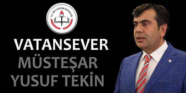 #VatanseverMüsteşarYusufTekin