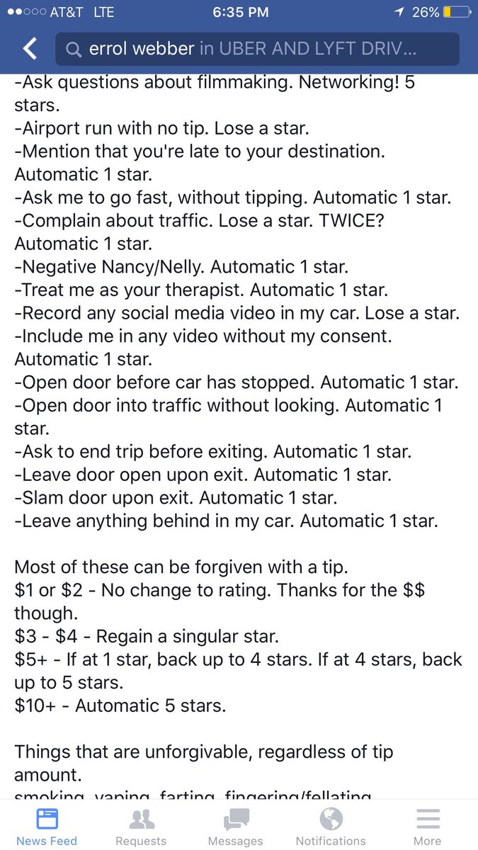 ShowMeDaMoney74's tweet photo. @Uber allows their drivers to tak advantage of customers @Uber_LA Uber did nothing about his misconduct. https://t.co/TwIb12CGu6