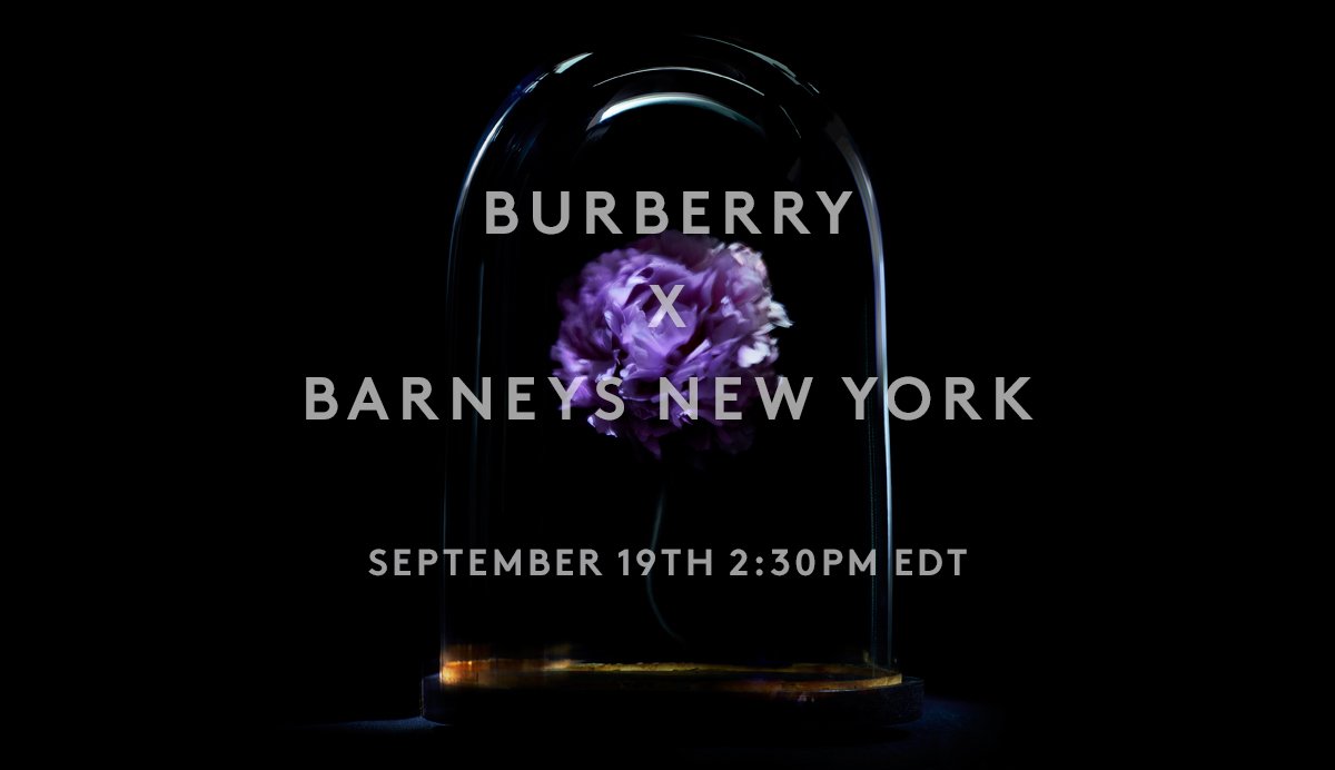 Watch the <a href="/Burberry/">Burberry</a> show live on The Window at 2:30PM EDT and then shop our capsule. bit.ly/2cADj5Z