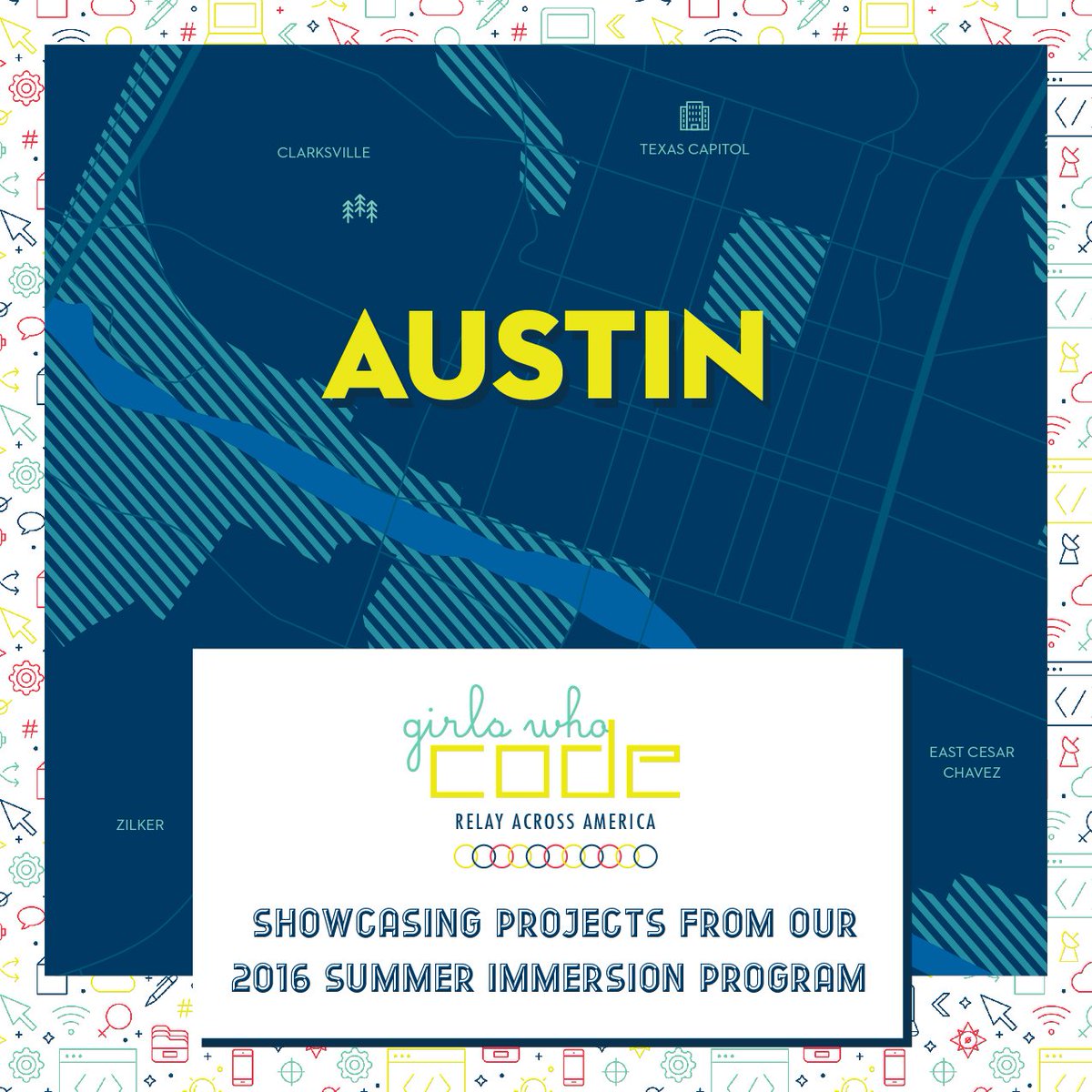 GirlsWhoCode's tweet photo. This week, we're keeping it weird with our #Austin Summer Immersion Program final projects! https://t.co/uwfH0KCB8X #GirlsWhoCode2016 https://t.co/viGM2C88OR