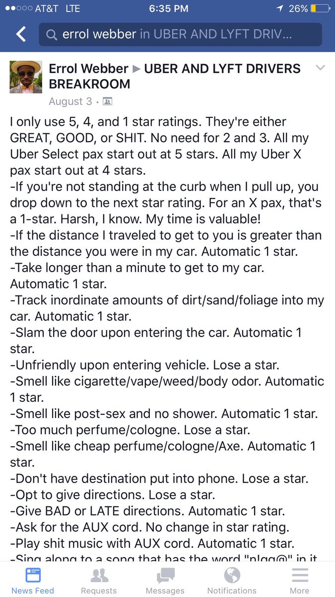 ShowMeDaMoney74's tweet photo. @Uber allows their drivers to tak advantage of customers @Uber_LA Uber did nothing about his misconduct. https://t.co/Aorh6ZdLos