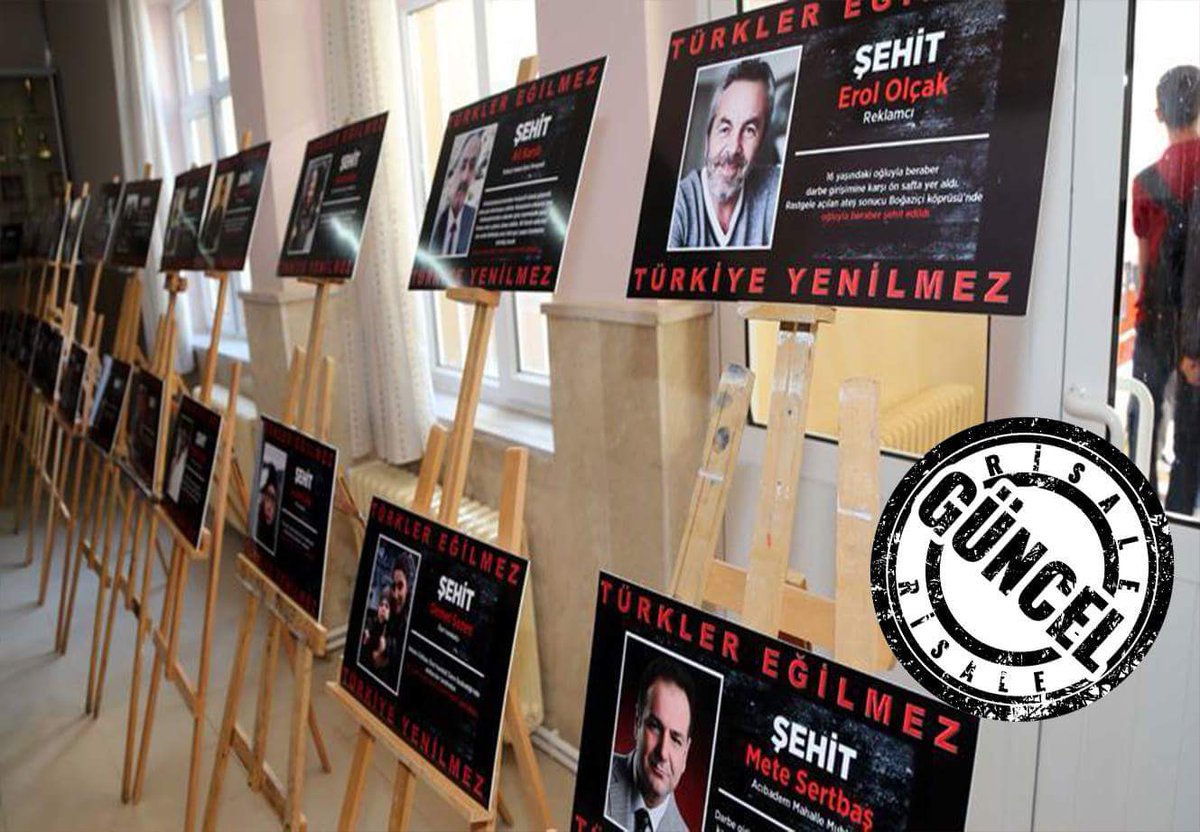 Sivas'ta "15 Temmuz Şehitleri" fotoğraf sergisi açıldı

Detay için: goo.gl/53Awpd