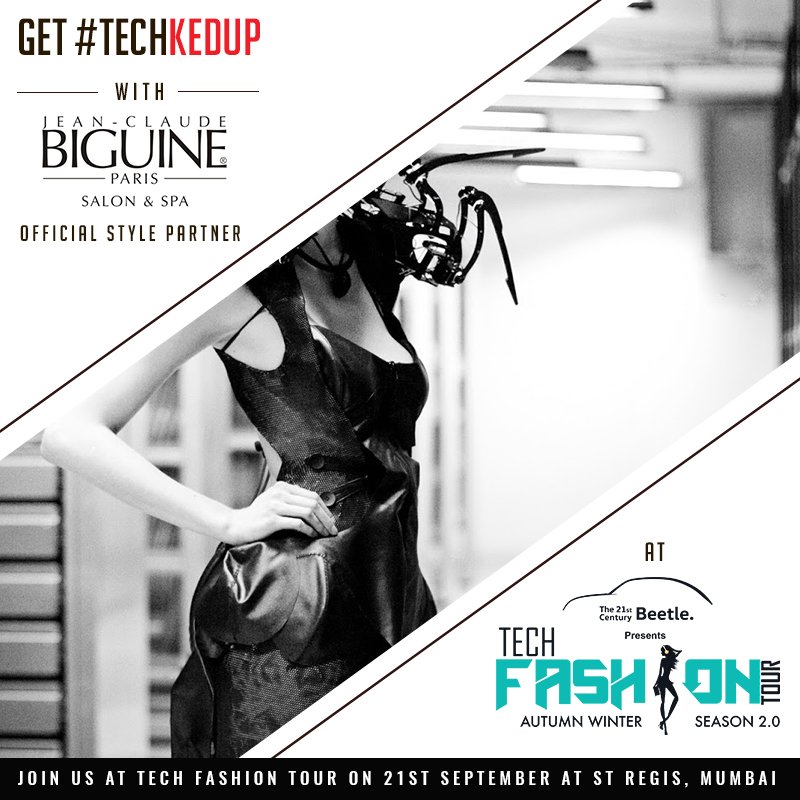 exhibitmagazine's tweet photo. .@BiguineIndia, our style partner are going to up the ante at #TechFashionTour!
Just 2 Days to get #TechkedUp! https://t.co/JpSIfw2fDj