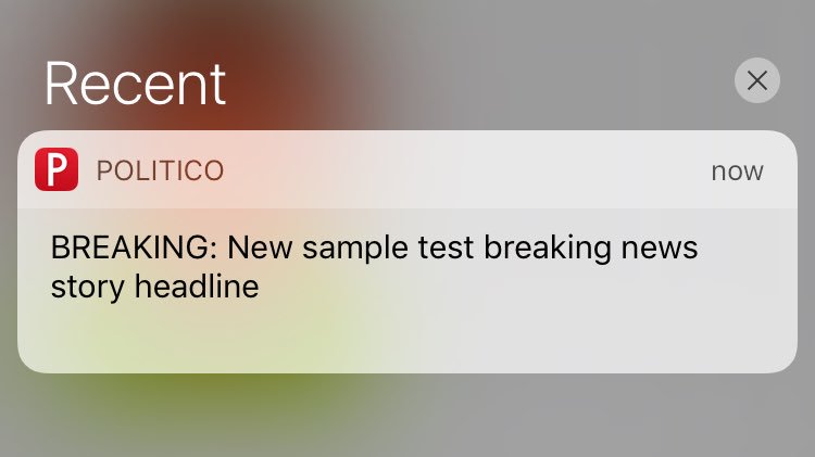 aaferiat's tweet image. Lol what happened here @politico? #NotificationOverload