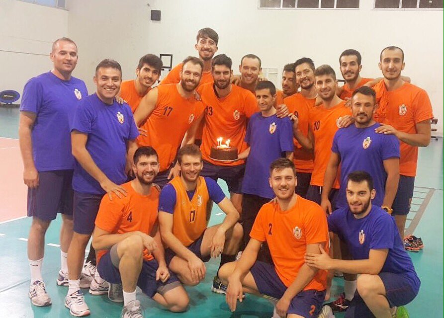 Birthday cake 🍰🎉 Thank you all! #itsmybirthday #stillyoung #thesquad #surprise #inegolbelediyespor #voleybol