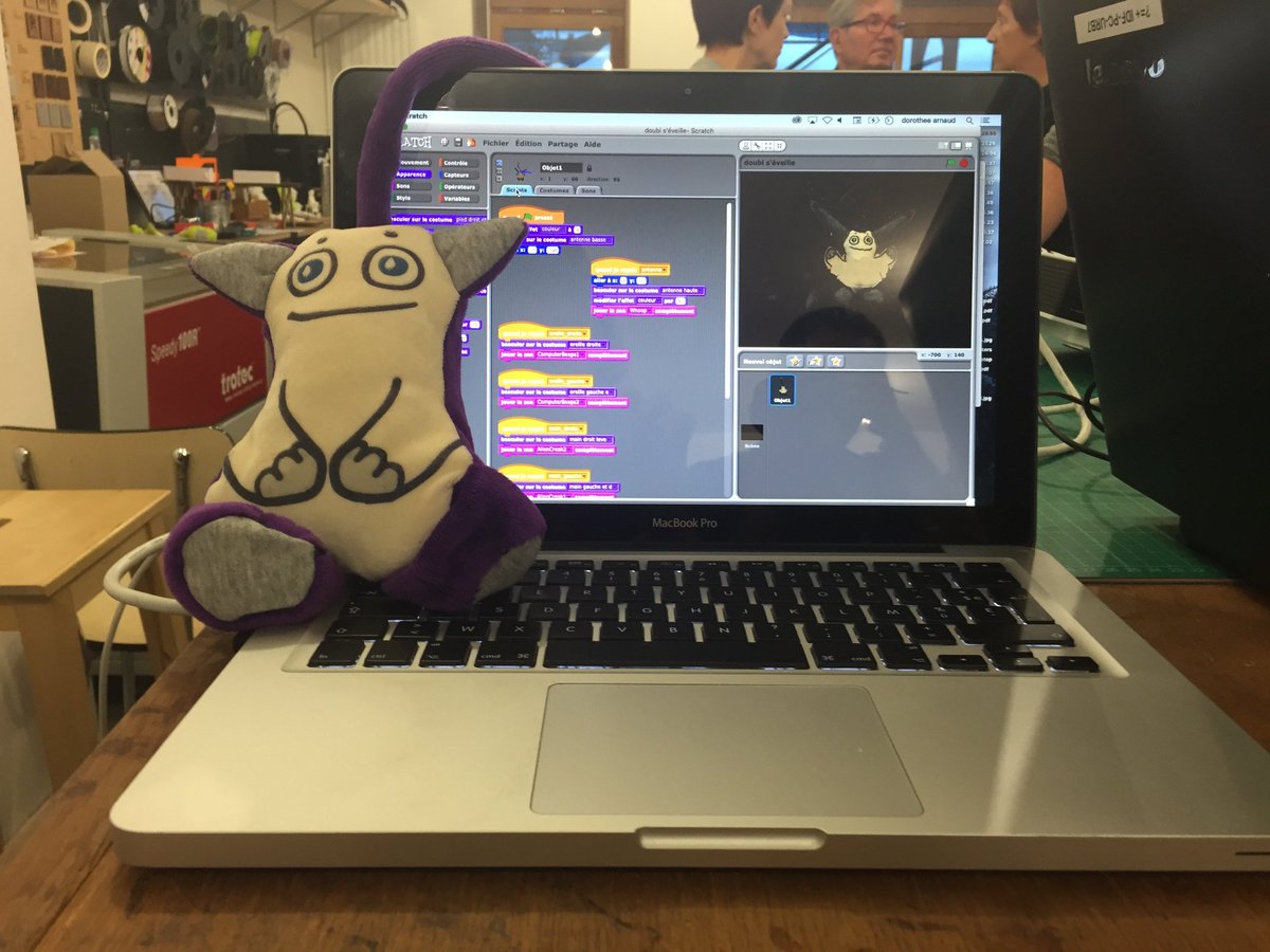 PlayDorotop's tweet image. Exciting @scratch project w/ @APIdou @ADAMI_Artistes @draftateliers @juliendorra! Thanks to all :-) #connectedobject