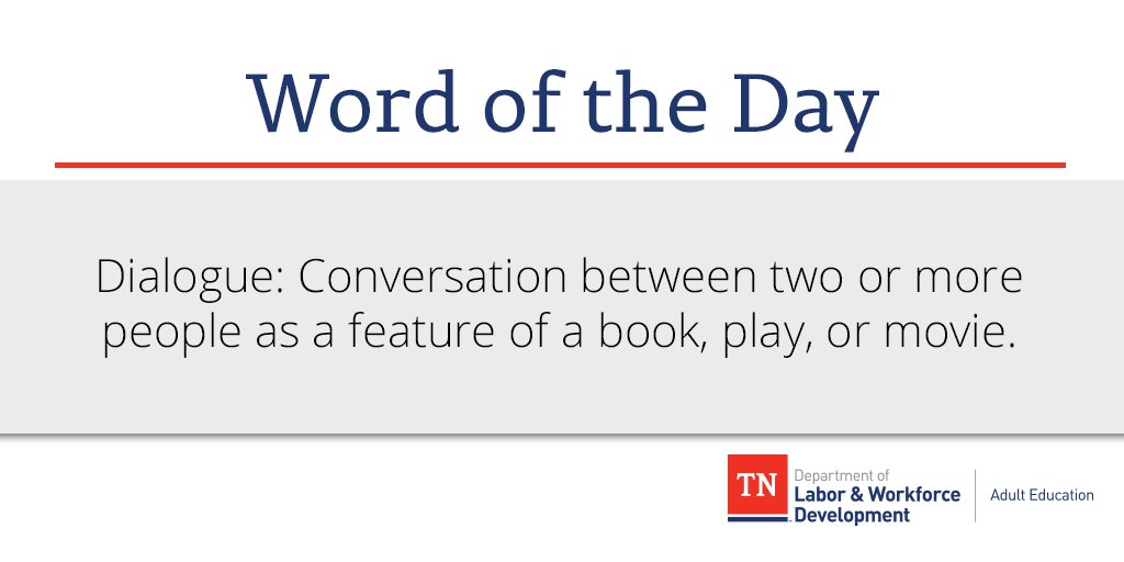 TN_AdultEd's tweet photo. #WordoftheDay https://t.co/Y9jstJwzH7