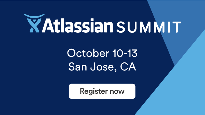 Excited to attend &amp; sponsor #AtlassianSummit this year in San Jose! Will we see you there? atlassian.com/summit