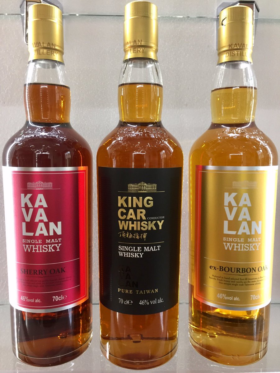 New Taiwan Whiskies 
@kavalanwhisky #sherryoak #puretaiwan #bourboncask #whisky #taiwan #singlemalt @Jeroboams