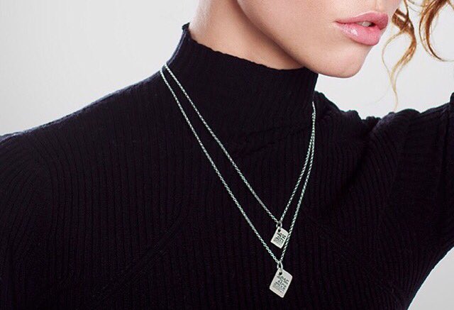 Our solid sterling silver pendant etched with a segment of The Proclamation 🙌🏻  terriblebeauty.ie