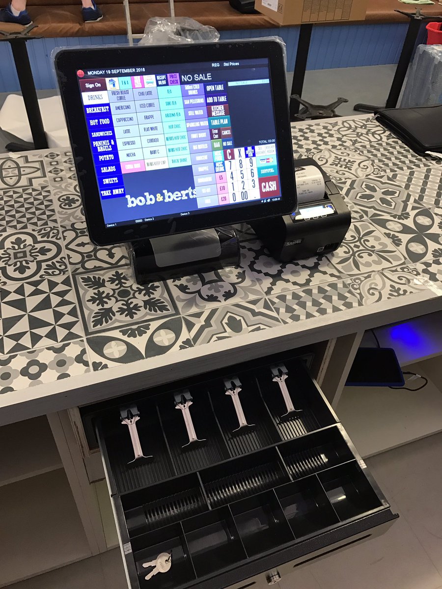 IBSEPOSni's tweet photo. Nice install today in the new @BobandBerts in Newtownards! https://t.co/g6PqBoLd8j