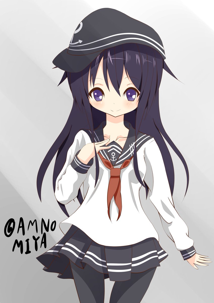 #艦これ版深夜の真剣お絵描き60分一本勝負
#艦これ版真剣お絵描き60分一本勝負_20160919
暁!!! 