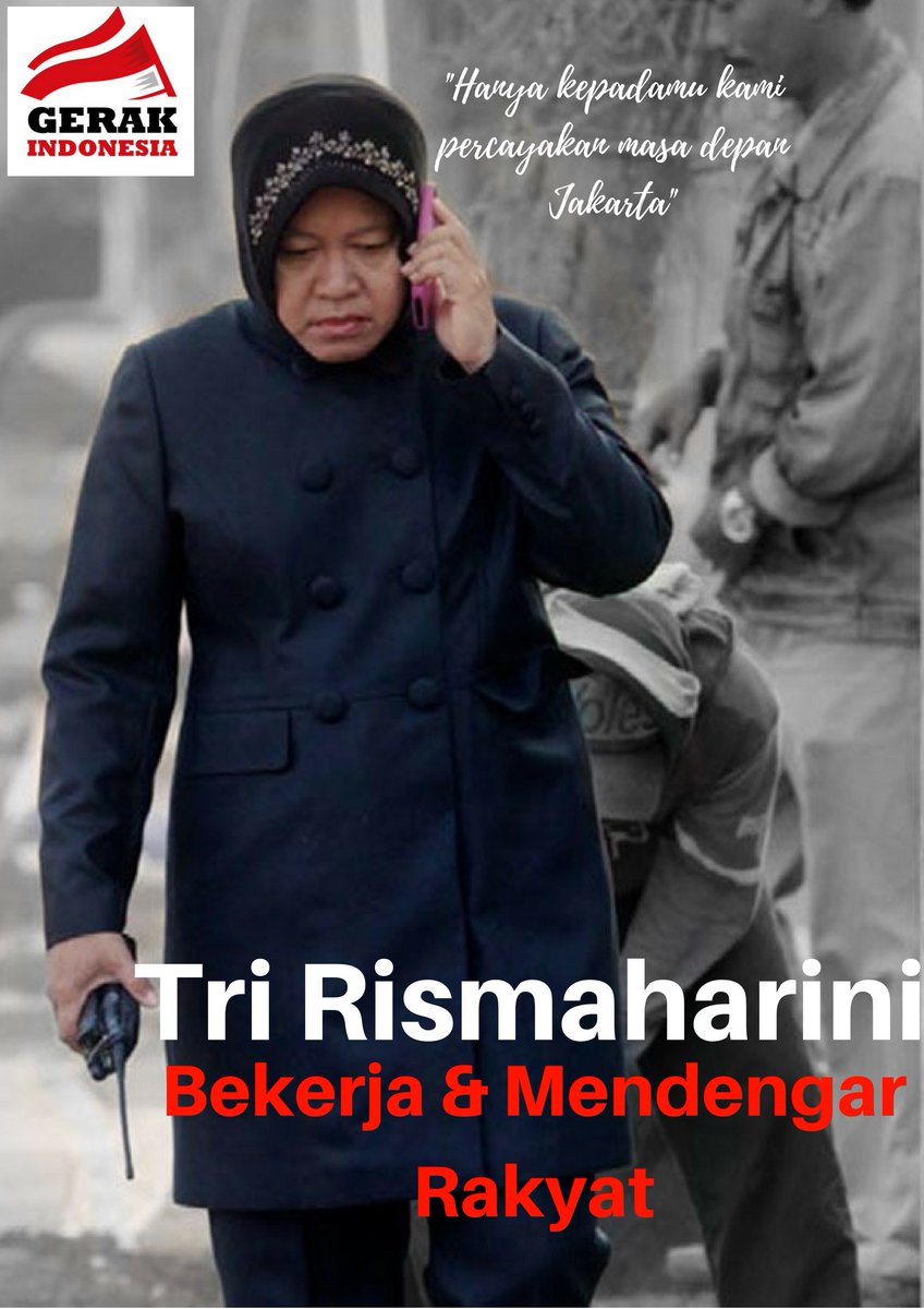 Indonesia_Gerak's tweet photo. Jakarta butuh seorang Ibu #RismaDKI1 @PDI_Perjuangan https://t.co/p2OKs2xvyn