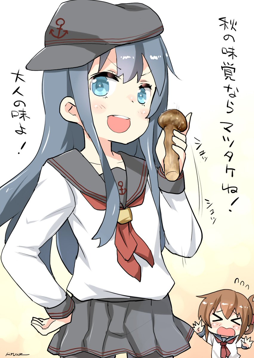 六駆ならどんな食べ物とコラボしたい?
#艦これ版深夜の真剣お絵描き60分一本勝負 #艦これ版真剣お絵描き60分一本勝負_20160919 