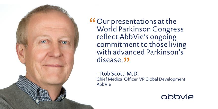 abbvie's tweet image. We look forward to connecting with the #Parkinsons community at #WPC2016. RT if you'll be there.