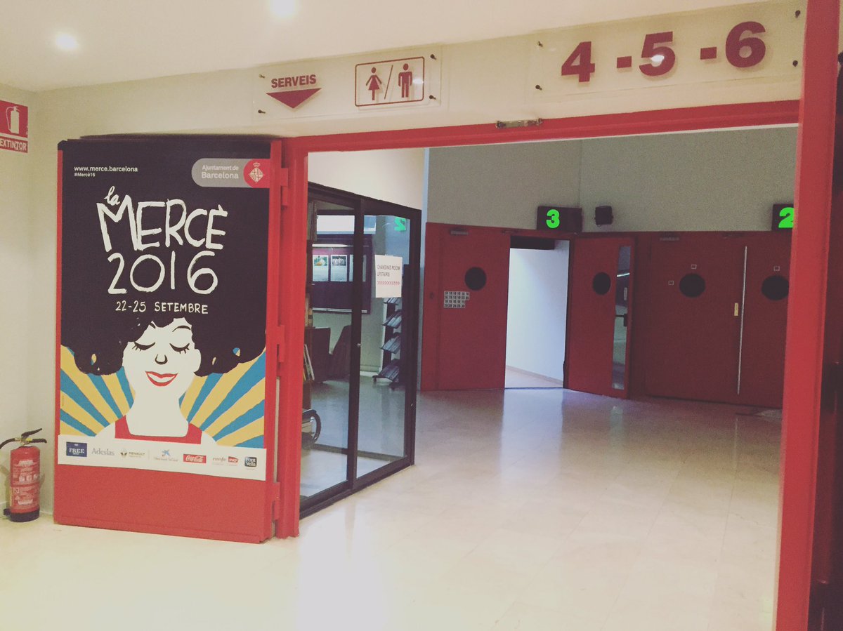 LiberulaVerde's tweet photo. Preparando @lacalderabcn para el @directedWspain de #Barcelona con el apoyo de #LaMerce16 https://t.co/qB4Ag89xll