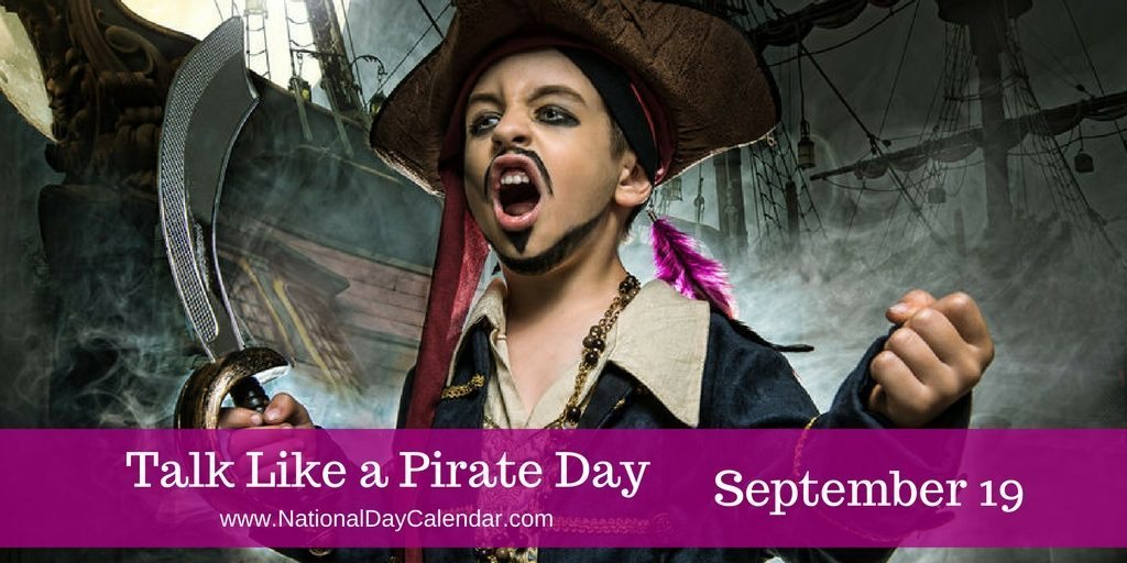 SFleckinger's tweet image. Well shiver me timbers!! It's National #talklikeapirate Day!