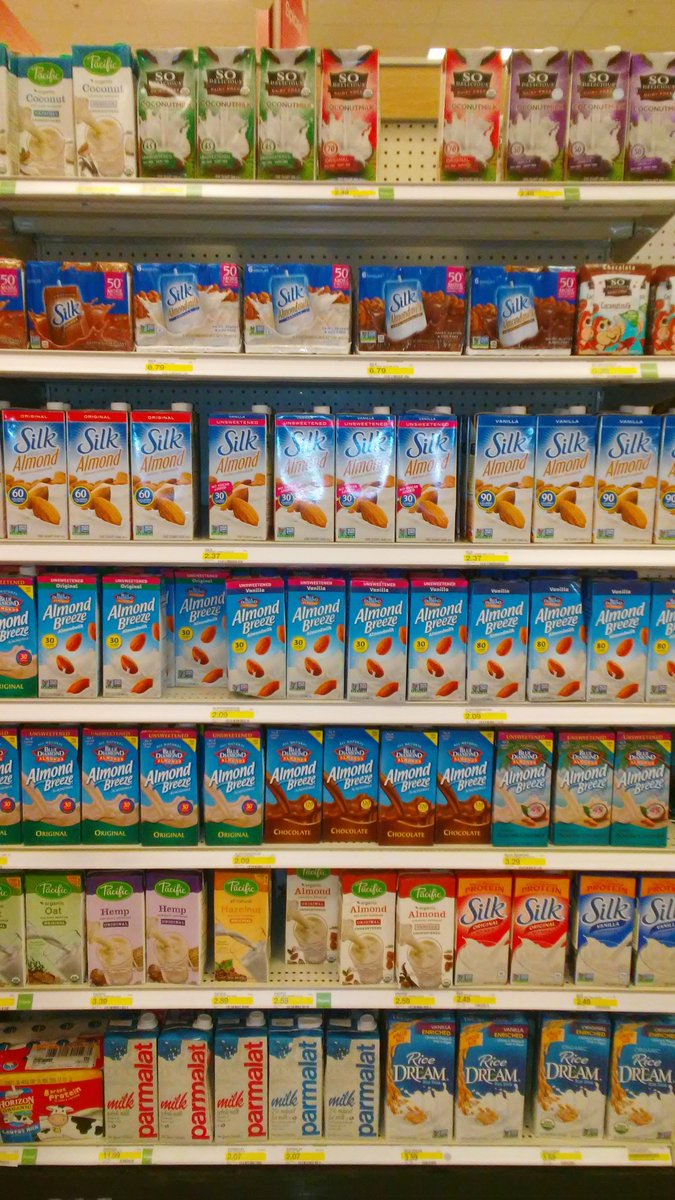 classy2day's tweet photo. Walmart. No excuses now....#ditchdairy #savealife #saveacalf #saveamothersgrief https://t.co/hhqmTz8bGj