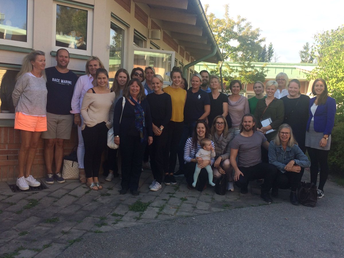 Studieb. av kolleg. från Norge idag. Så nöjda! De lyfte många fantastiska saker det sett #Runbacka #stoltrektor