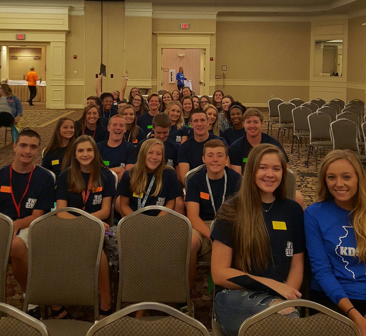 BarbourKelli's tweet photo. Getting ready for the KDSC Workshop to begin! #mondaymotivation #stucoreps #leadership #triadproud https://t.co/Sb93OaOooy