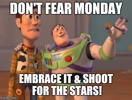 AdvancedCryo's tweet photo. Don't fear Monday like Woody. Get your mind right and be like Buzz. #mondaymotivation https://t.co/nwiGT6hRUY