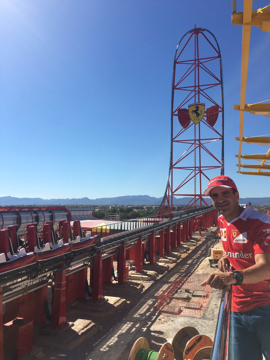marc_gene's tweet photo. At @PortAventura_UK visiting @FerrariLand_PA construction site, can't wait to try the #verticalaccelerator!!👌🚀 https://t.co/VC5g3PDSJw