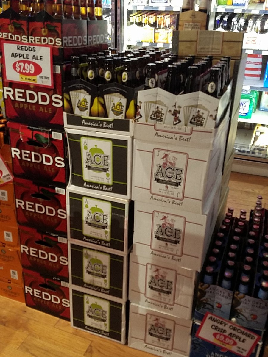 AceCiderCris's tweet photo. Stews Leonard in Paramus, NJ rocking Ace! Thanks https://t.co/wvHj8pDCb3
