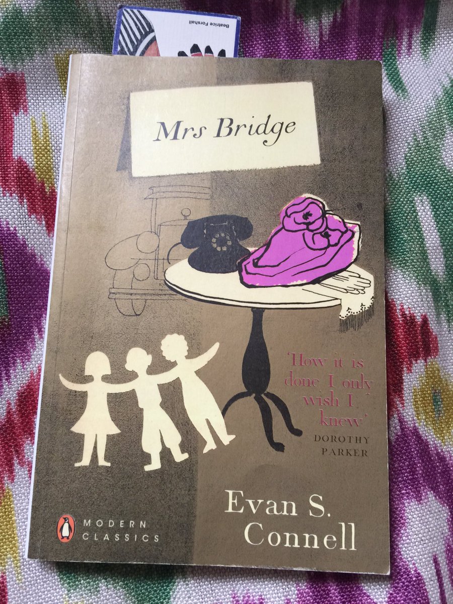 myvillagegroup's tweet photo. Thku @mrstrefusis intro #MrsBridge, had me squealing with delight on a European flight this #summer #reading https://t.co/kg6OUDO9Va